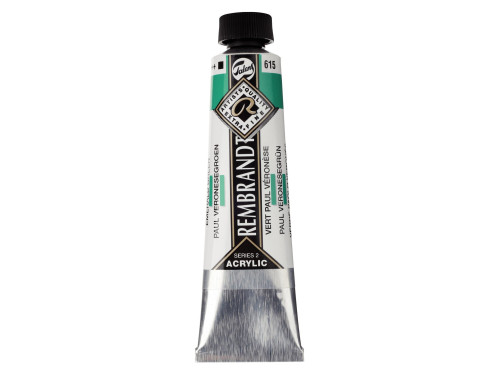 Farba akrylowa - Rembrandt - Emerald Green, 40 ml