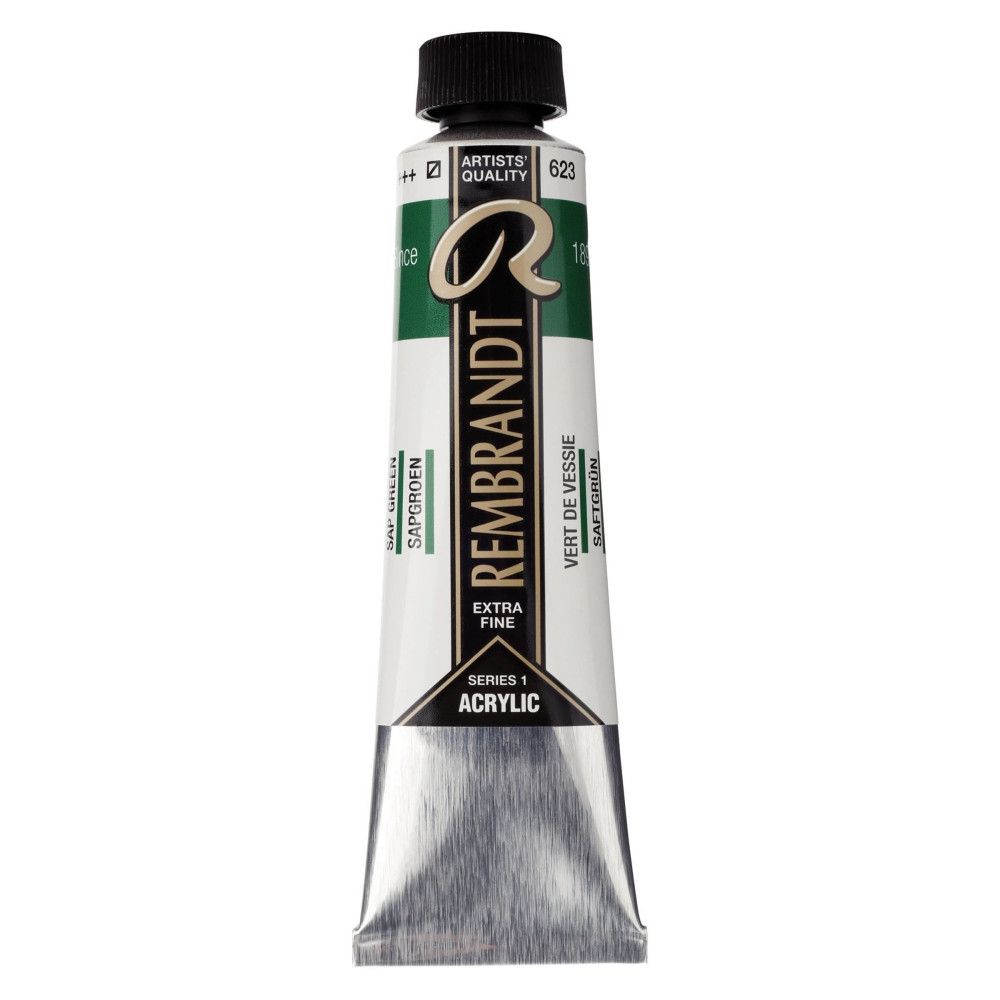 Acrylic paint in tube - Rembrandt - Sap Green, 40 ml