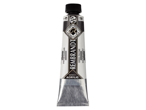 Acrylic paint in tube - Rembrandt - Payne's Grey, 40 ml