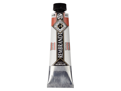 Acrylic paint in tube - Rembrandt - Bronze, 40 ml