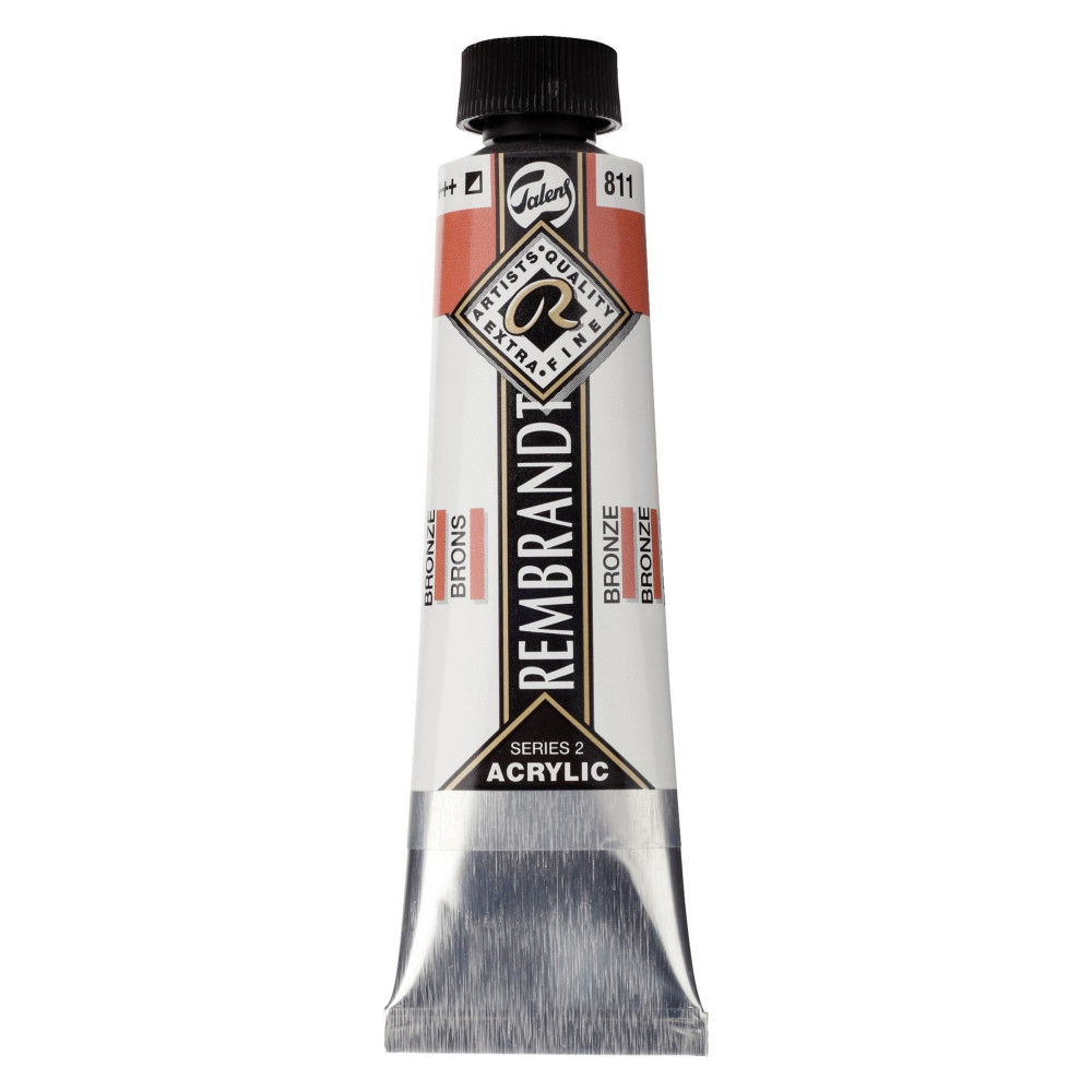 Acrylic paint in tube - Rembrandt - Bronze, 40 ml