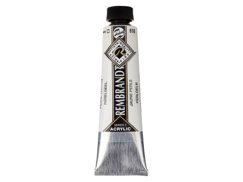 Acrylic paint in tube - Rembrandt - Pearl Yellow, 40 ml