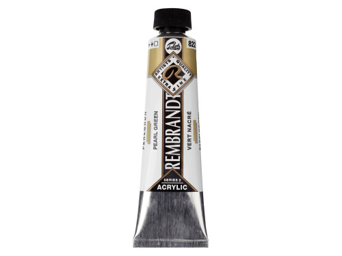 Acrylic paint in tube - Rembrandt - Pearl Green, 40 ml