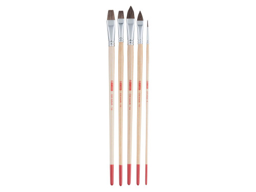 Set of Ox Hair brushes - Talens Art Creation - 5 pcs.