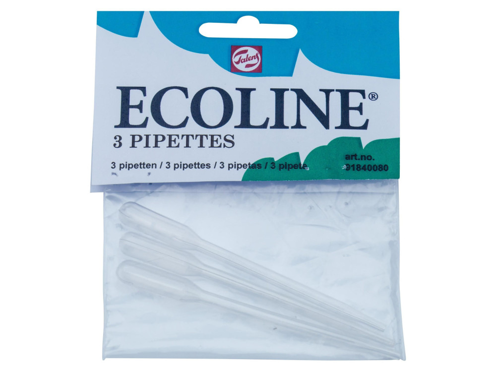 Zestaw pipet Ecoline - Talens - 3 szt.