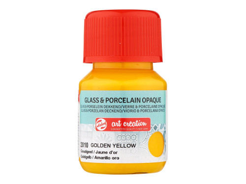 Farba do ceramiki - Talens Art Creation - Golden Yellow, 30 ml