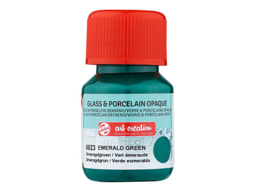 Farba do ceramiki - Talens Art Creation - Emerald Green, 30 ml