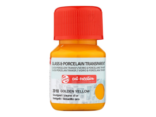 Farba do ceramiki - Talens Art Creation - Golden Yellow, 30 ml