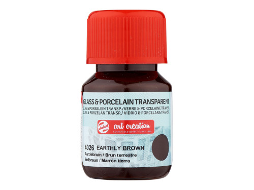 Farba do ceramiki - Talens Art Creation - Earthly Brown, 30 ml