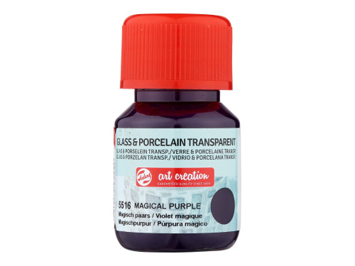 Paint for glass and porcelain - Talens Art Creation - Magical Purple, 30 ml