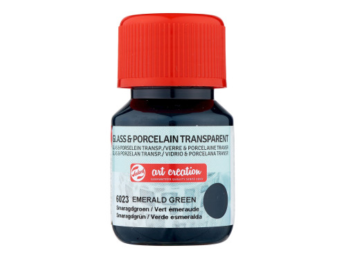 Farba do ceramiki - Talens Art Creation - Emerald Green, 30 ml