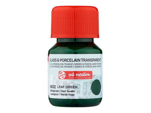 Farba do ceramiki - Talens Art Creation - Leaf Green, 30 ml