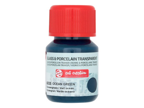 Farba do ceramiki - Talens Art Creation - Ocean Green, 30 ml