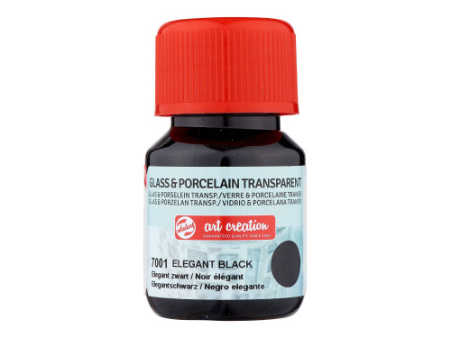 Farba do ceramiki - Talens Art Creation - Elegant Black, 30 ml