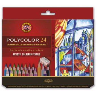 Set of Castle colored pencils - Faber-Castell - Pastel, 10 pcs.