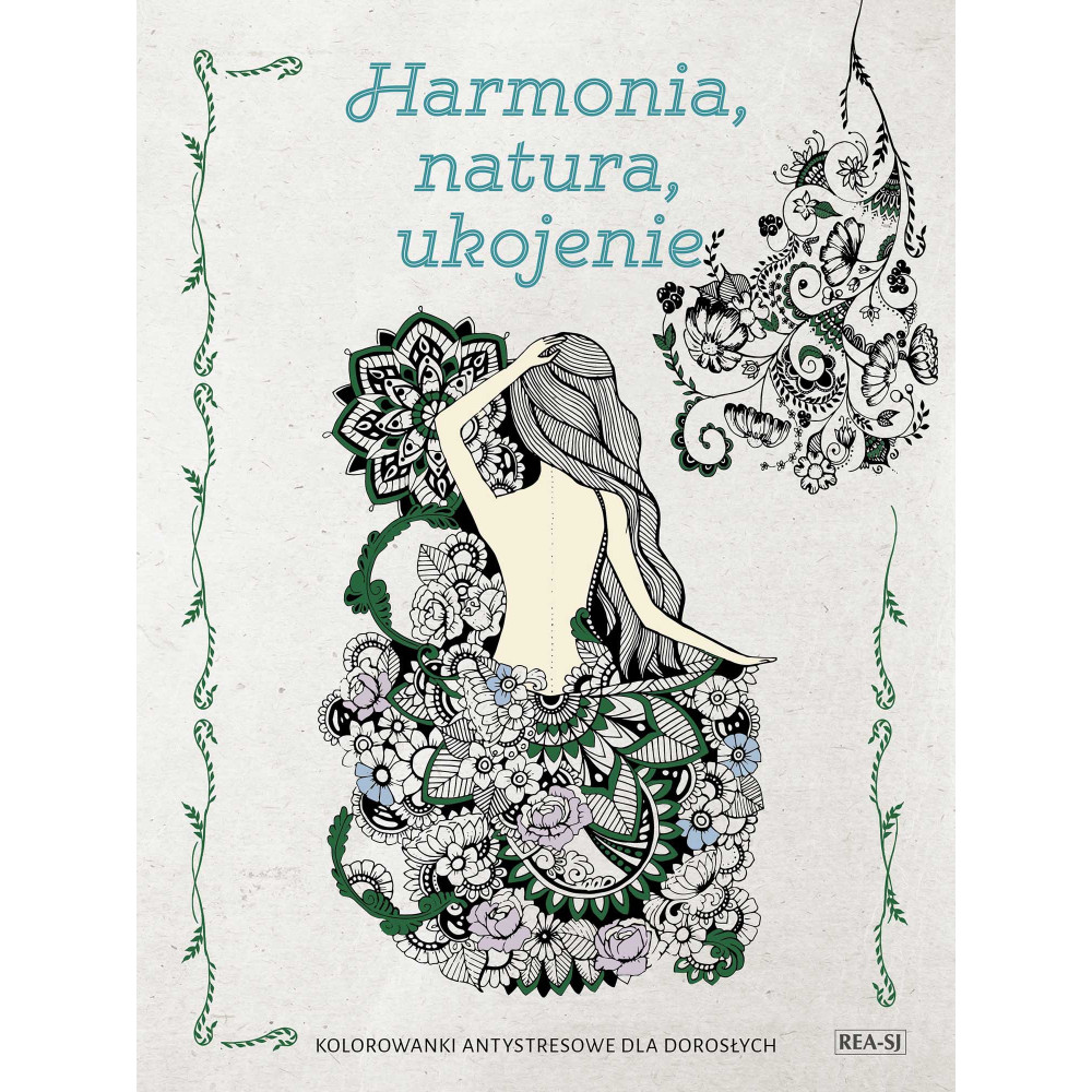 Coloring book for adults - Harmony, nature and consolation