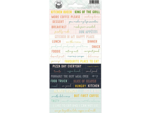 Set of stickers 10,5 x 23 cm - Piątek Trzynastego - Around The Table 01