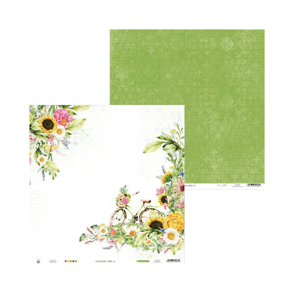 Zestaw papierów 30,5 x 30,5 cm - Piątek Trzynastego - The Four Seasons Summer