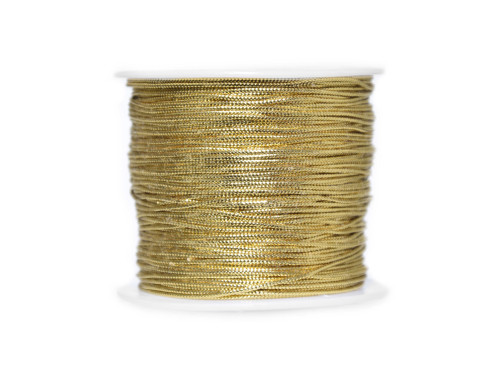 Decorative twin - gold, 0,8 mm x 100 m