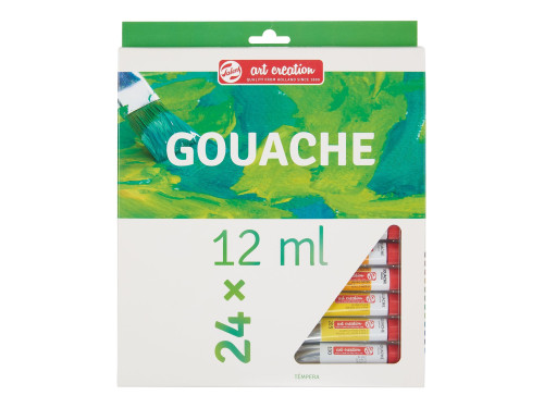 Set of gouache paints - Talens Art Creation - 24 colors x 12 ml