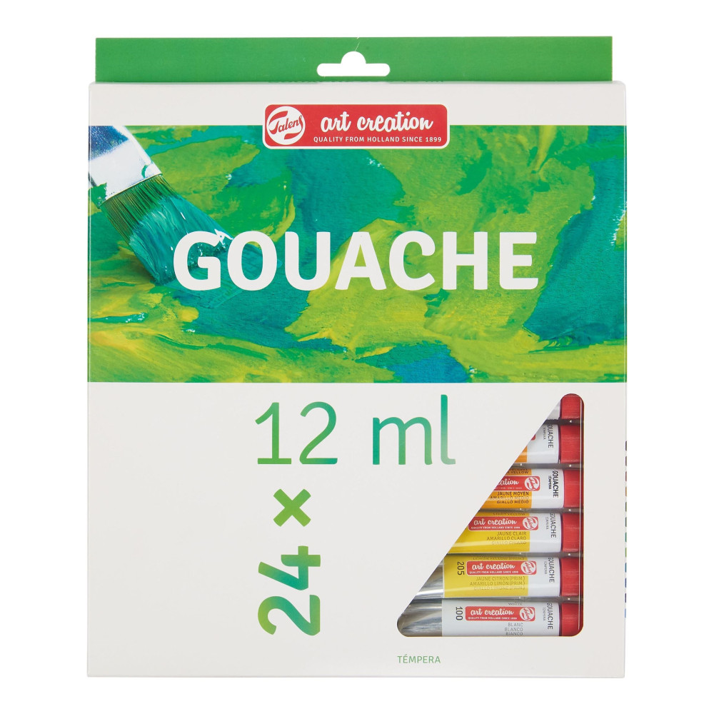 Set of gouache paints - Talens Art Creation - 24 colors x 12 ml
