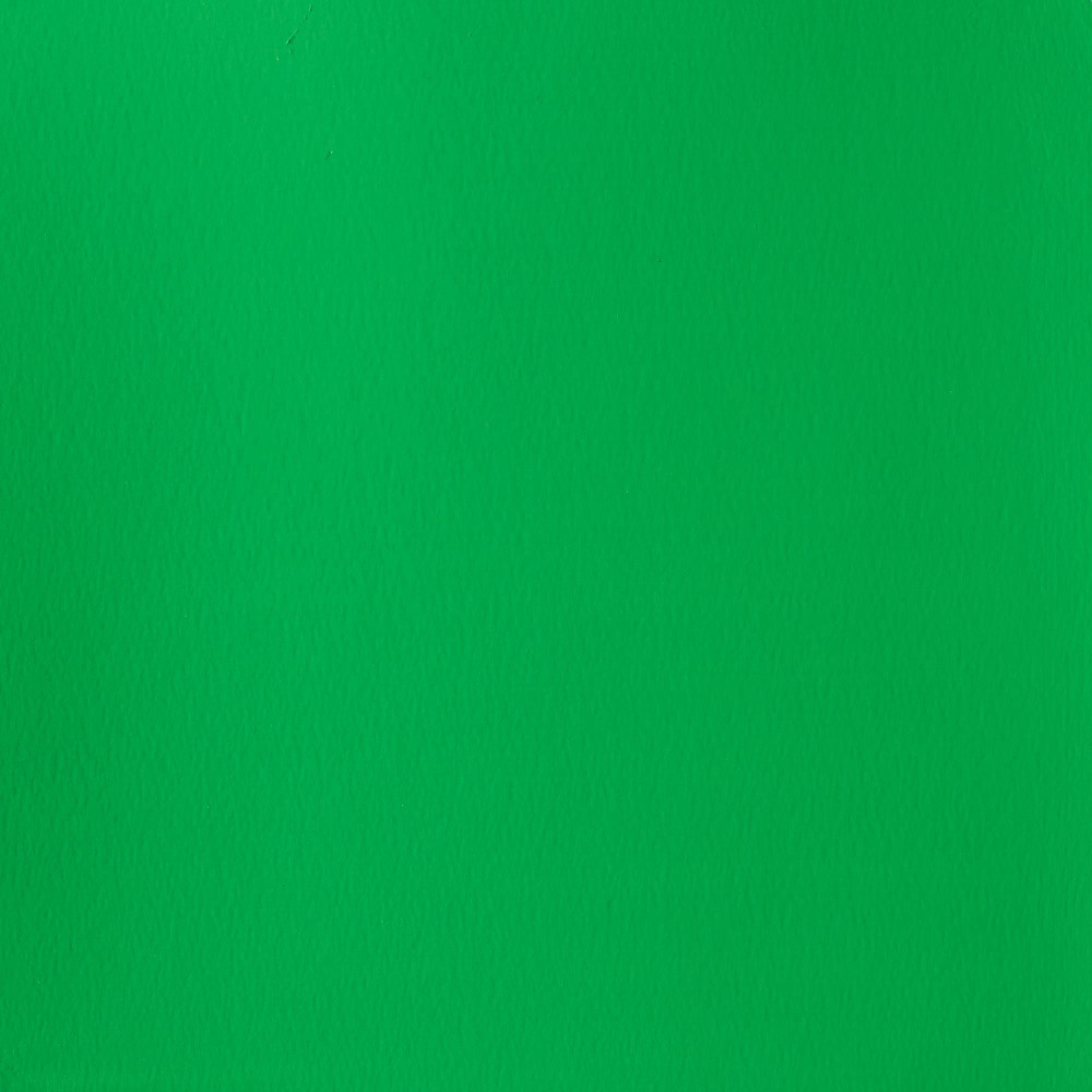 Gouache paint in tube - Winsor & Newton - Permanent Green Light, 14 ml