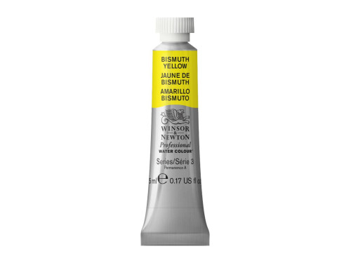 Watercolor paint Professional Watercolour - Winsor & Newton - Bismuth Yellow, 5 ml