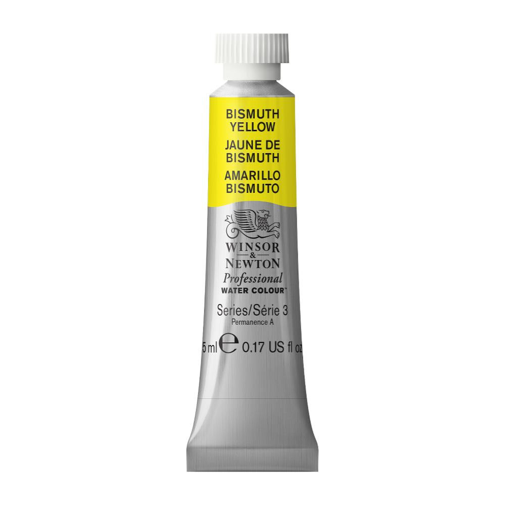 Watercolor paint Professional Watercolour - Winsor & Newton - Bismuth Yellow, 5 ml