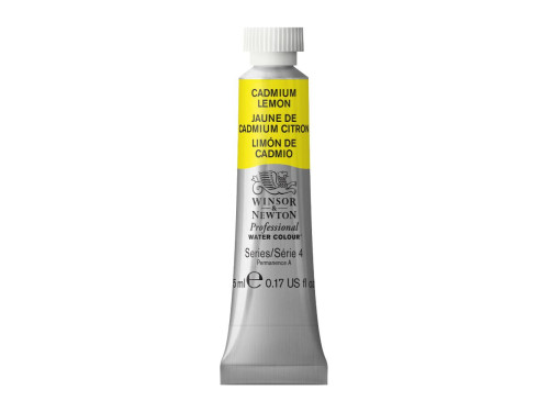 Farba akwarelowa Professional Watercolour - Winsor & Newton - Cadmium Lemon, 5 ml
