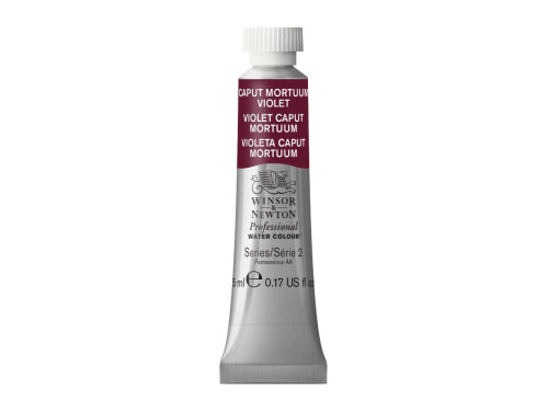 Farba akwarelowa Professional Watercolour - Winsor & Newton - Caput Mortuum Violet, 5 ml