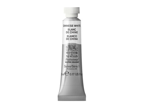 Watercolor paint Professional Watercolour - Winsor & Newton - China White, 5 ml