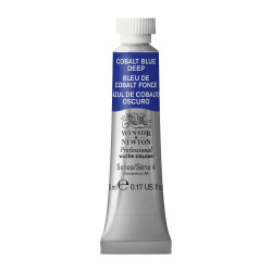 Watercolor paint Professional Watercolour - Winsor & Newton - Cobalt Blue Deep, 5 ml