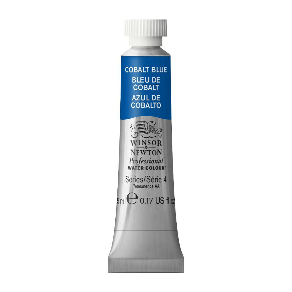Farba akwarelowa Professional Watercolour - Winsor & Newton - Cobalt Light Blue, 5 ml