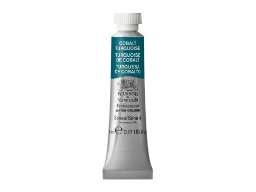 Watercolor paint Professional Watercolour - Winsor & Newton - Cobalt Turquoise, 5 ml