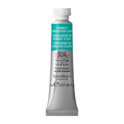 Farba akwarelowa Professional Watercolour - Winsor & Newton - Cobalt Turquoise Light, 5 ml