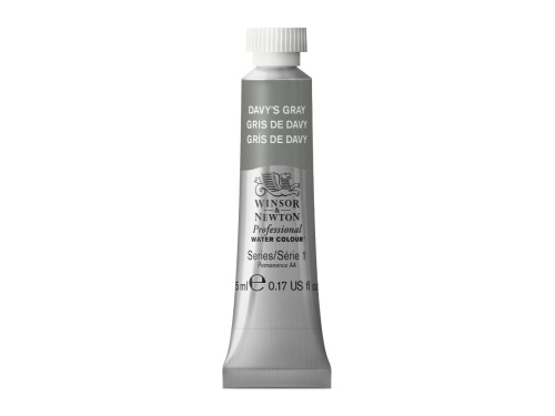 Farba akwarelowa Professional Watercolour - Winsor & Newton - Davy's Grey, 5 ml