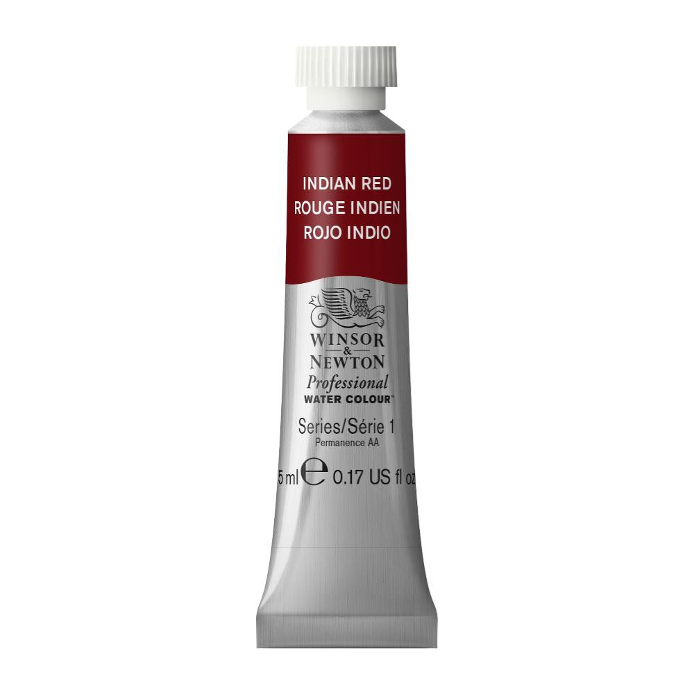 Farba akwarelowa Professional Watercolour - Winsor & Newton - Indian Red, 5 ml