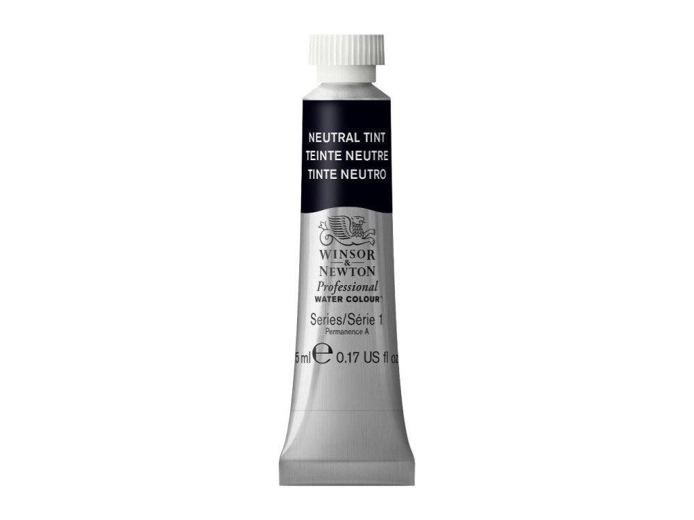 Farba akwarelowa Professional Watercolour - Winsor & Newton - Neutral Tint, 5 ml