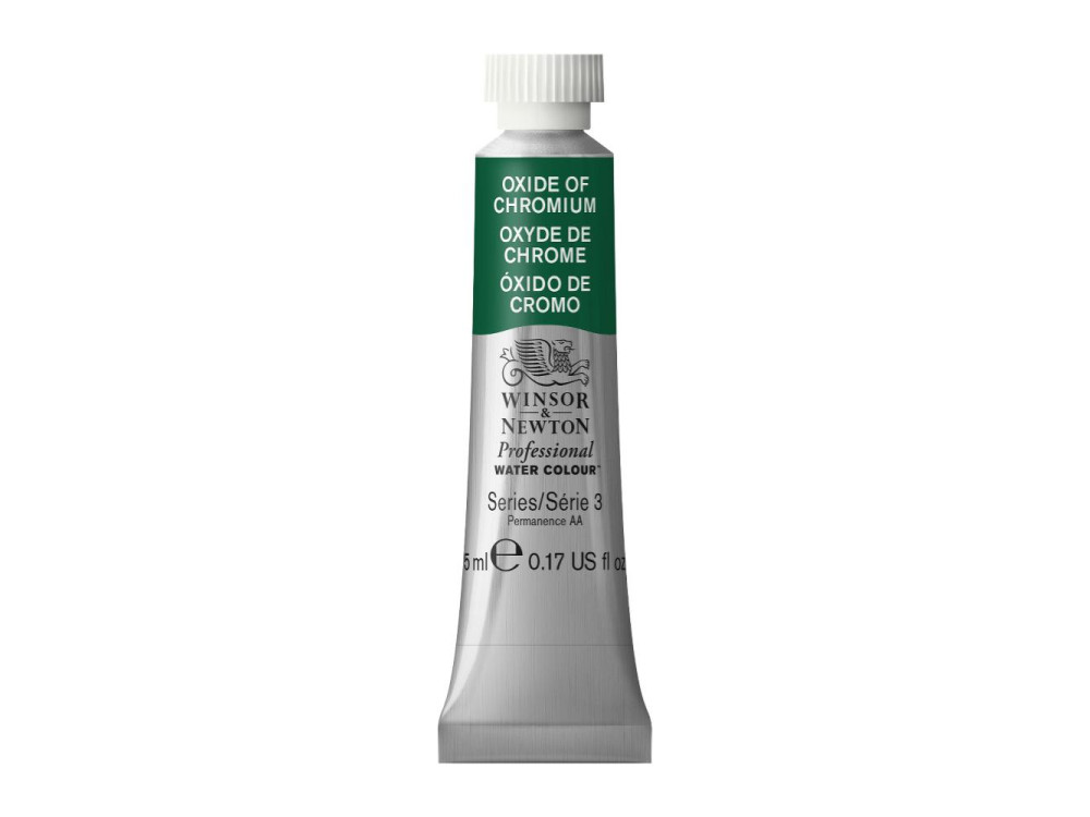 Watercolor paint Professional Watercolour - Winsor & Newton - Oxide Of Chromium, 5 ml