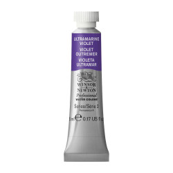 Watercolor paint Professional Watercolour - Winsor & Newton - Ultramarine Violet, 5 ml