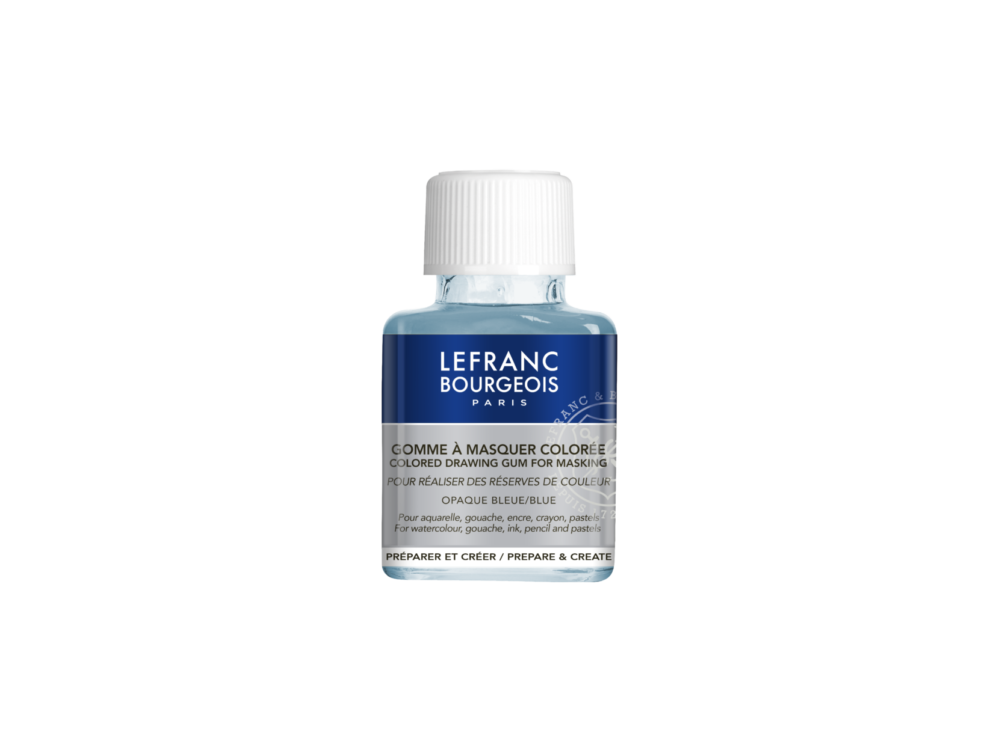 Colored drawing gum for masking - Lefranc & Bourgeois - 75 ml