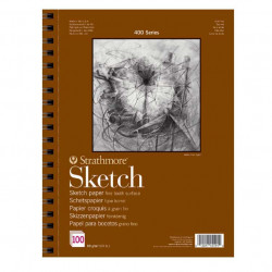 Szkicownik na spirali Sketch - Strathmore - A5, 89 g, 100 arkuszy