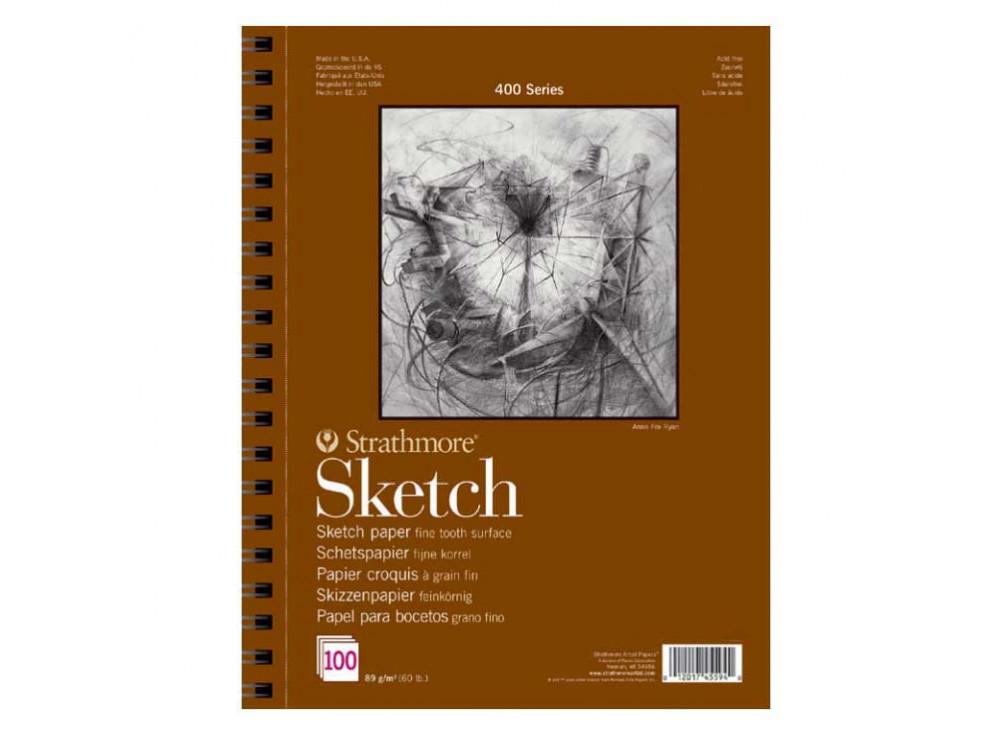 Sketch paper A5 - Strathmore - 89 g, 100 sheets