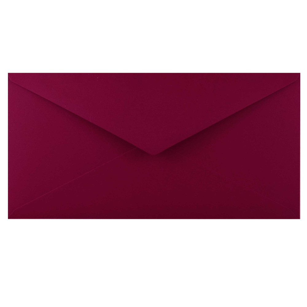 Keaykolour envelope 120g - DL, Carmine, burgundy
