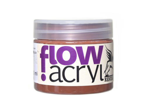 Farba akrylowa Flow Acryl - Renesans - 31, burnt umber, 50 ml