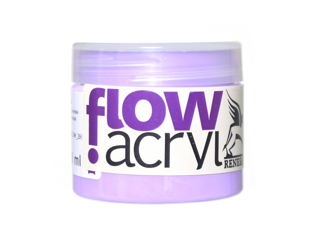 Acrylic paint Flow - Renesans - 29, lavender, 50 ml