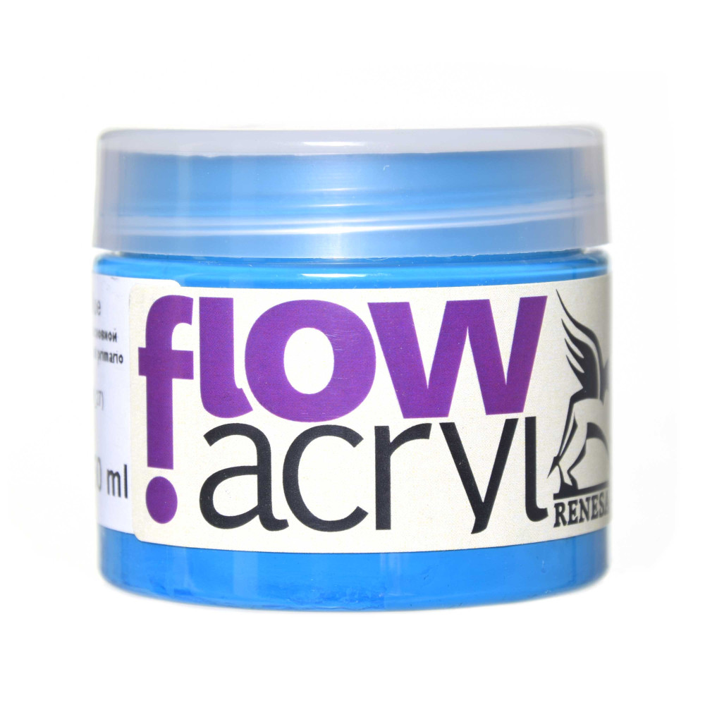 Farba akrylowa Flow Acryl - Renesans - 27, primary blue, 50 ml