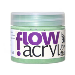 Farba akrylowa Flow Acryl - Renesans - 21, chrome green, 50 ml
