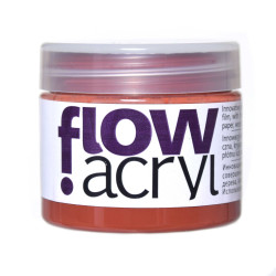Farba akrylowa Flow Acryl - Renesans - 12, burnt sienna, 50 ml