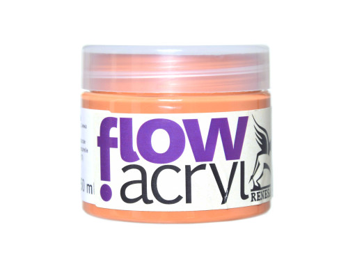 Acrylic paint Flow - Renesans - 10, raw sienna, 50 ml